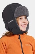 Didriksons caciula copii BIGGLES CAP culoarea negru
