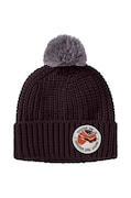 Jack Wolfskin berretta per bambini POMPOM BADGE colore granata 1911751