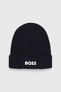 Kapa s primesjo volne Boss Green mornarsko modra barva