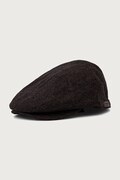 Barbour kaszkiet męski z wełną brązowy MHA0483
