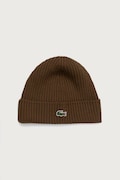 Lacoste czapka wełniana brązowa RB0001