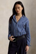 Polo Ralph Lauren košile dámská bavlněná námořnická modrá 211910743