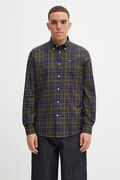 Pamučna košulja Barbour za muškarce, slim, s button-down ovratnikom