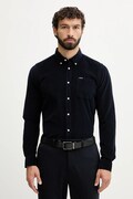 Barbour koszula bawełniana RAMSEY męska kolor granatowy regular z kołnierzykiem button-down MSH5001