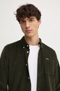 Barbour camicia in cotone uomo colore nero