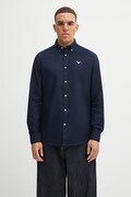 Košile Barbour Oxtown tmavomodrá barva, slim, s límečkem button-down