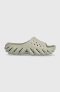 Шльопанці Crocs Echo Slide жіночі колір сірий 208170
