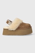 Велурени чехли UGG W FUNKETTE в кафяво 1113474 CHE