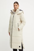 Jack Wolfskin geaca femei, culoarea gri, de iarna