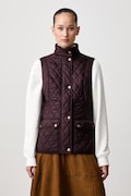 Barbour bezrękawnik damski Otterburn Quilted Gilet bordowy LGI0003