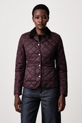 Barbour kurtka pikowana damska Deveron Quilt bordowa LQU1012