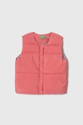 United Colors of Benetton vesta copii culoarea roz