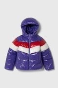United Colors of Benetton kurtka dziecięca kolor fioletowy