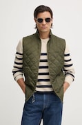 Barbour vesta barbati, culoarea verde, de tranzitie