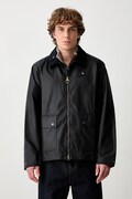 Barbour μπουφάν ανδρικό κερωμένο BEDALE σκούρο μπλε MWX2205