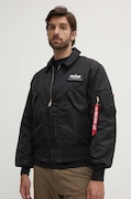 Alpha Industries geacă bomber CWU-45 Heritage Bomber bărbați, culoarea negru, de iarnă 100102-03