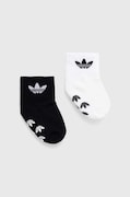 adidas Originals sosete copii 2-pack culoarea negru