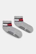 Tommy Hilfiger skarpetki antypoślizgowe dziecięce 2-pack kolor szary