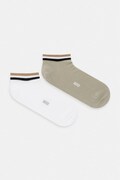 BOSS skarpety męskie 2P AS Uni stripe CC 2-pack zielone 50491192