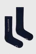 Trussardi skarpetki męskie kolor granatowy