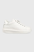 Karl Lagerfeld sneakers din piele KAPRI KC culoarea alb, KL62523F