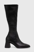 Vysoké čižmy Vagabond Shoemakers HEDDA dámske, čierna farba, na podpätku, 5602.202.20