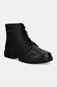 Високі черевики Calvin Klein Jeans EVA MID LACEUP BOOT LTH чоловічі колір чорний YM0YM00751
