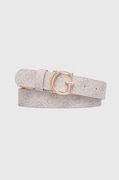 Ζώνη Guess VIKKY χρώμα: καφέ, BW7862 P3430