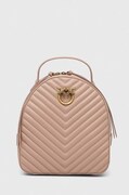Δερμάτινο σακίδιο Pinko Answear Exclusive γυναικείο, χρώμα: μπεζ F30