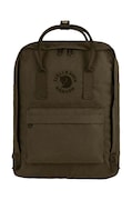Fjallraven rucsac Re-Kanken culoarea verde, mare, neted
