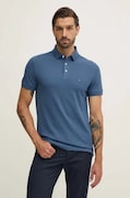 Tommy Hilfiger polo męski kolor granatowy wzorzysty MW0MW17771