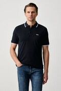BOSS polo tričko pánske bavlnené Parlay 190 tmavomodré 50494697