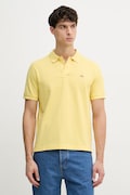Gant polo bawełniane kolor żółty gładki 2210