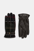 Barbour rękawiczki z domieszką wełny kolor zielony