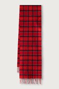 Barbour szalik wełniany czerwony USC0001