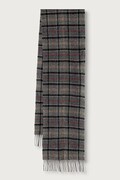Barbour szalik wełniany szary USC0001