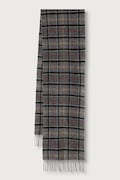 Barbour szalik wełniany szary USC0001
