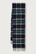 Barbour szalik wełniany multicolor USC0002