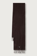 Barbour szalik wełniany beżowy USC0008