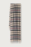Barbour fular cu amestec de lână Yaxley bej USC0324