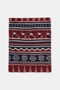 Dvostranski tuba šal Smartwool Thermal Merino Reversible rjava barva