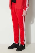 Παντελόνι φόρμας adidas OriginalsAdicolor Classics SST Track Pants χρώμα κόκκινο IM4543 IM4543