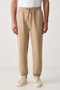 Polo Ralph Lauren spodnie dresowe męskie z bawełną beżowe regular waist 710917906