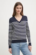 Πουλόβερ Tommy Hilfiger χρώμα: μπλε, WW0WW40098