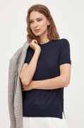 BOSS sweter wełniany kolor granatowy  50492857