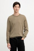 BOSS sweter wełniany męski kolor zielony lekki 50468239