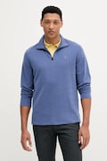 Polo Ralph Lauren felpa in cotone uomo colore grigio  710671929