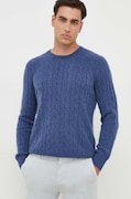 Πουλόβερ κασμίρ Polo Ralph Lauren ανδρικό, χρώμα: μπλε, 710876728