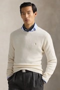 Polo Ralph Lauren gyapjú pulóver bézs, 710918805