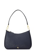 Lauren Ralph Lauren mala torba hobo ženska kožna mornarsko plava 431883768